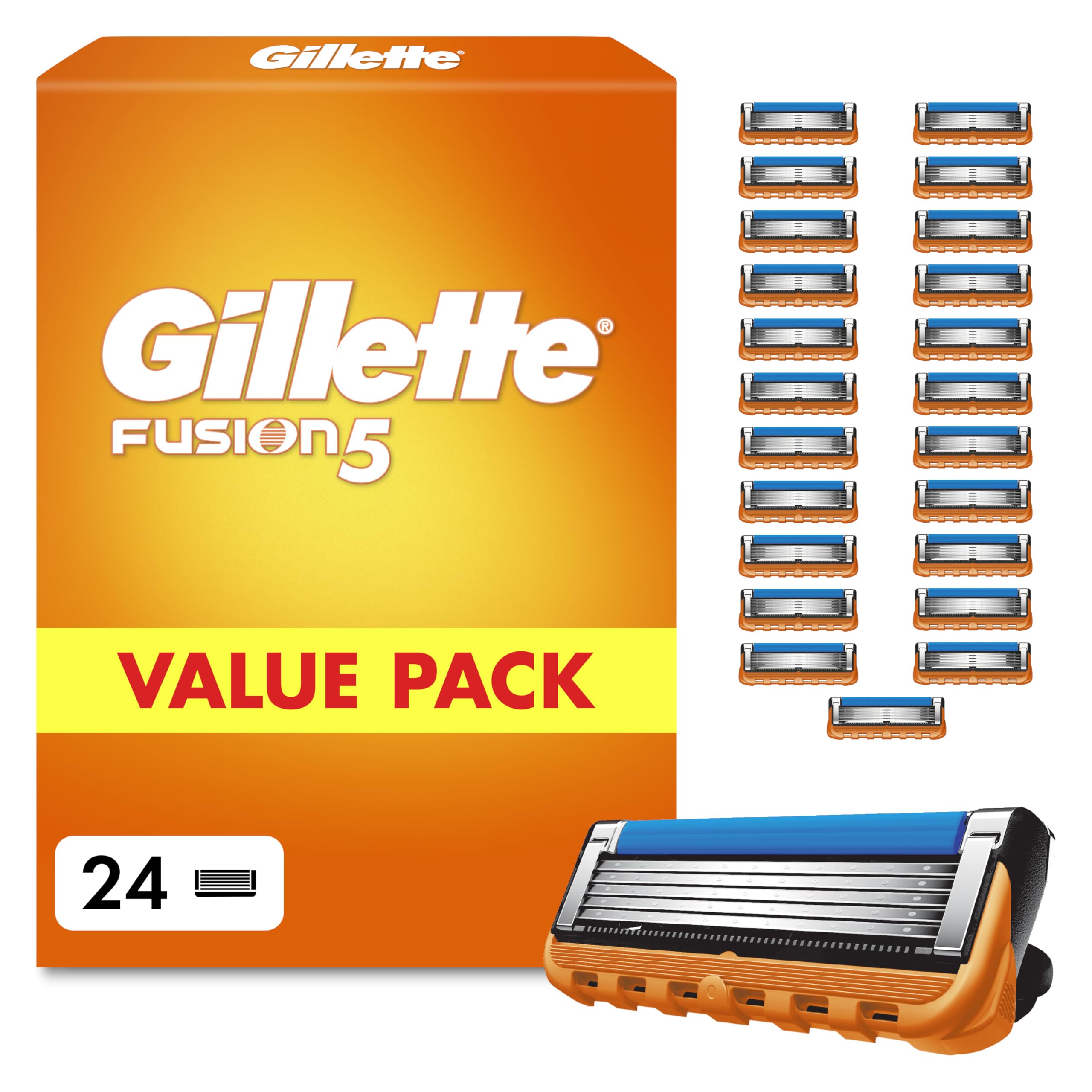 gillette-fusion5-rasierklingen-24-st-ck-orange image 1