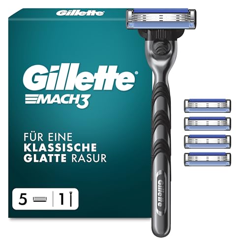 gillette-mach3-basis-rasierer-herren-metall-grau-schwarz image 8