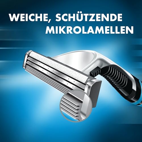 gillette-sensor-excel-rasierer-herren-schwarz-grau image 8
