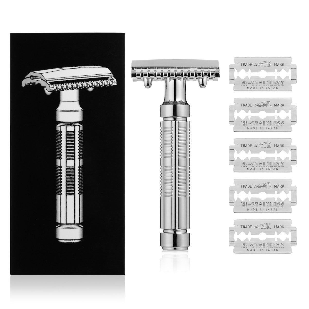 fine-de5-safety-razor-rasierhobel-mit-offenem-kamm image 5