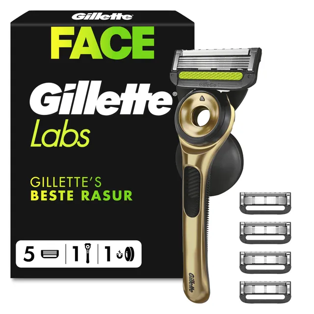 gillette-labs-rasierer-herren-champion-gold-edition-metall-gold image 1
