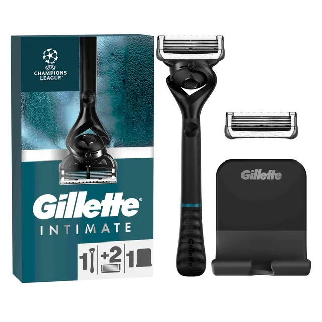 gillette-body-intimate-rasierer-herren-schwarz-5-klingen-intimrasierer image 1
