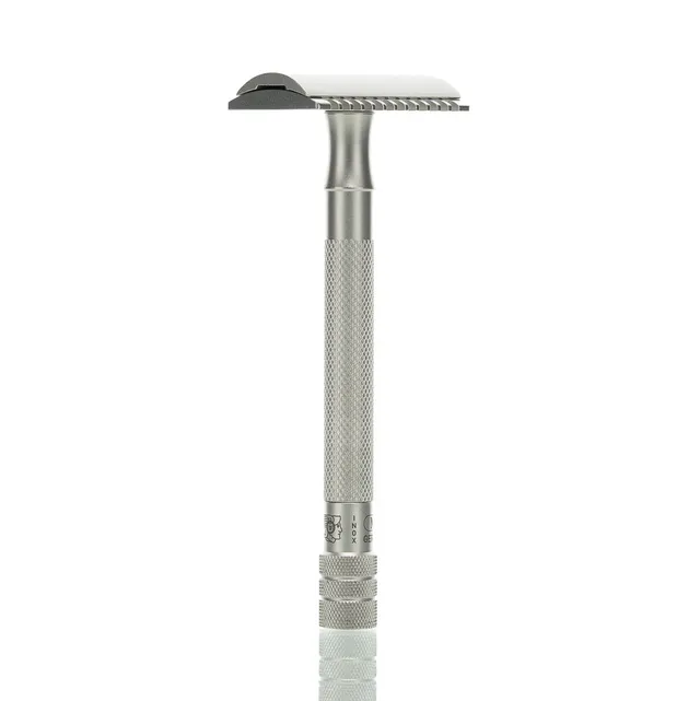 blackbeards-rasierhobel-25-inox-edelstahl-offener-zahnkamm-langer-griff image 1
