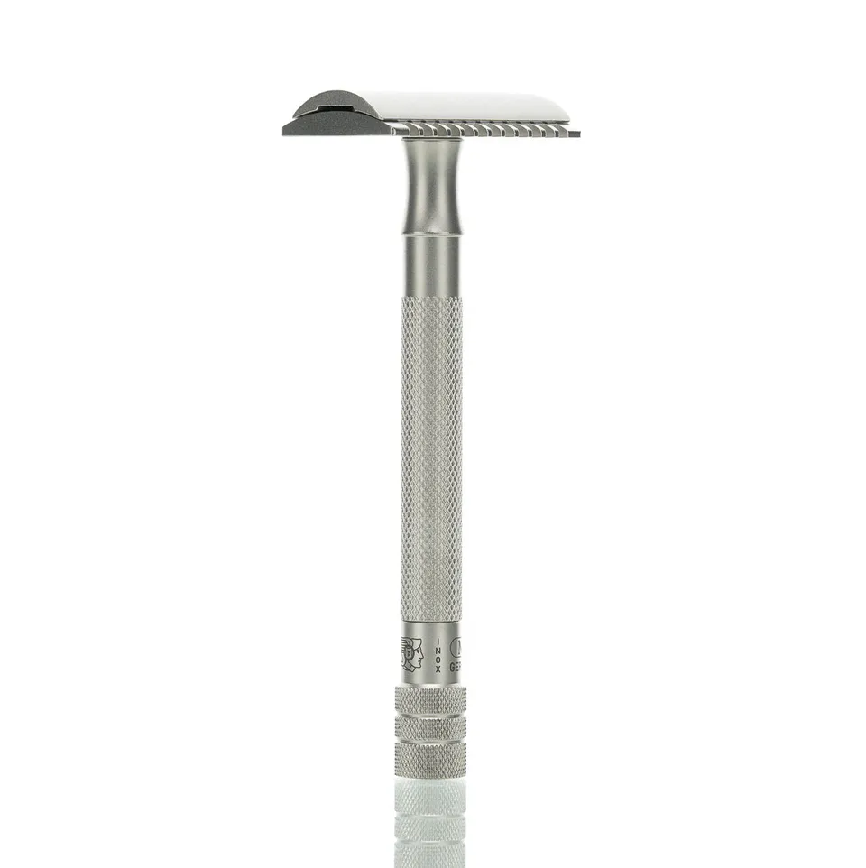 blackbeards-rasierhobel-25-inox-edelstahl-offener-zahnkamm-langer-griff image 1