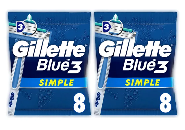 gillette-blue-3-simple-einwegrasierer-m-nner-8-st-ck image 1