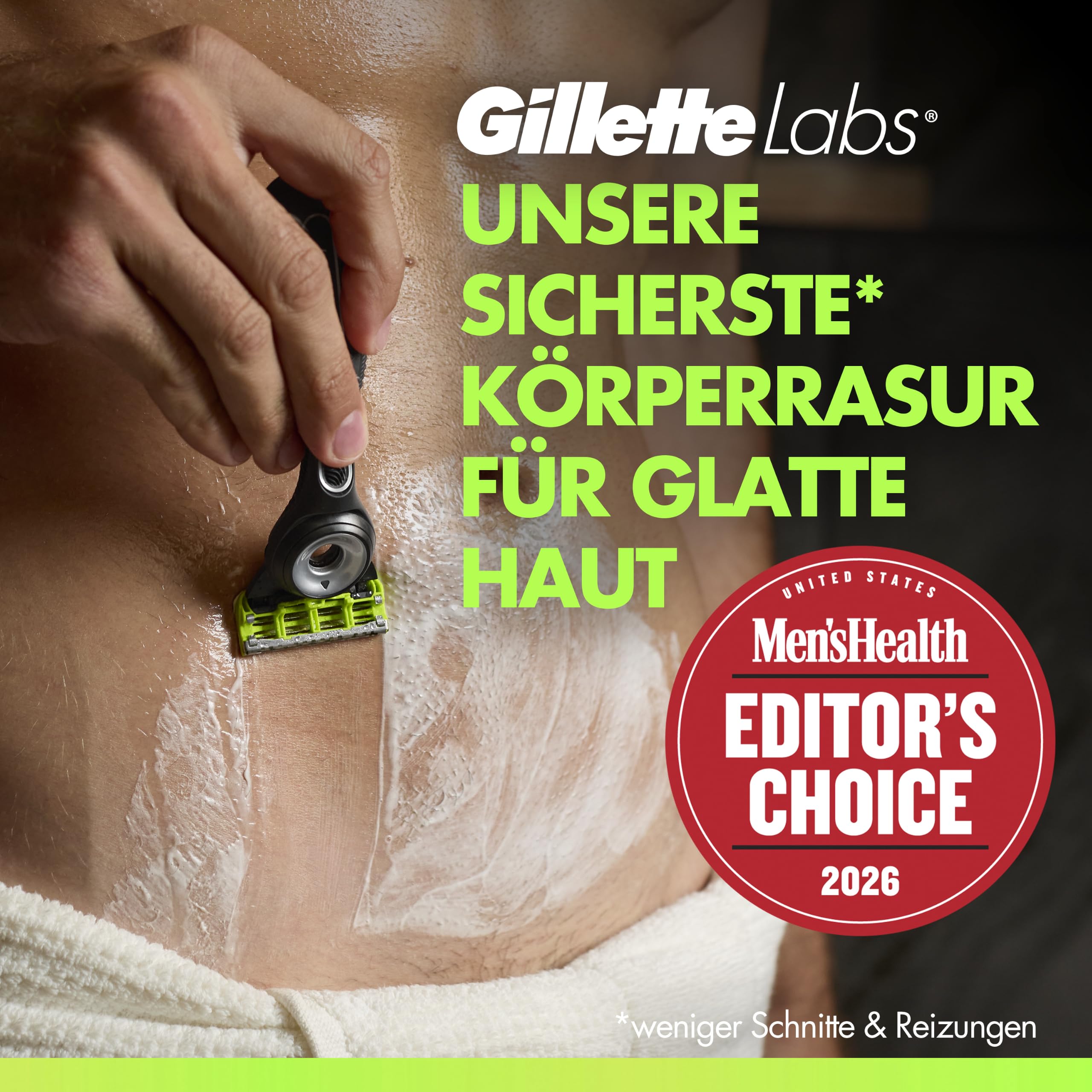 gillette-labs-body-intimate-rasierer-herren-schwarz image 2