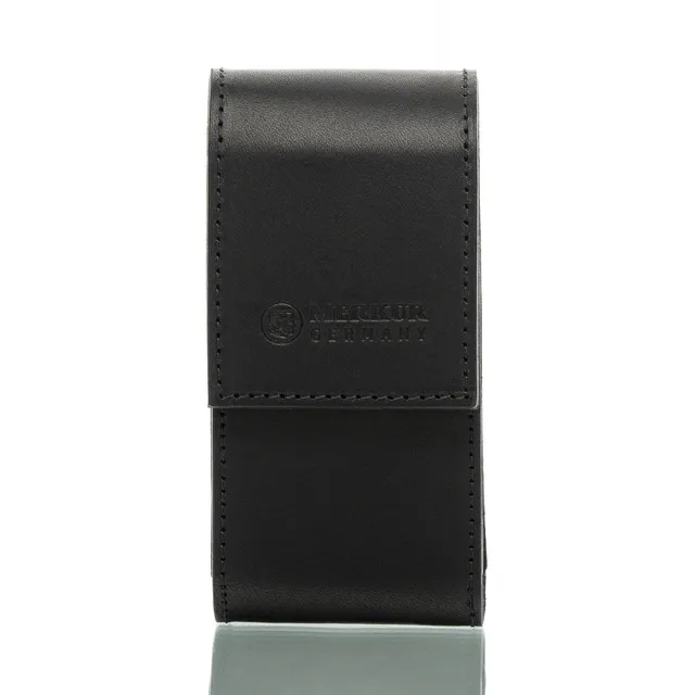 blackbeards-lederetui-5004-schwarz-leer-f-r-rasierhobel-10-klingen image 1