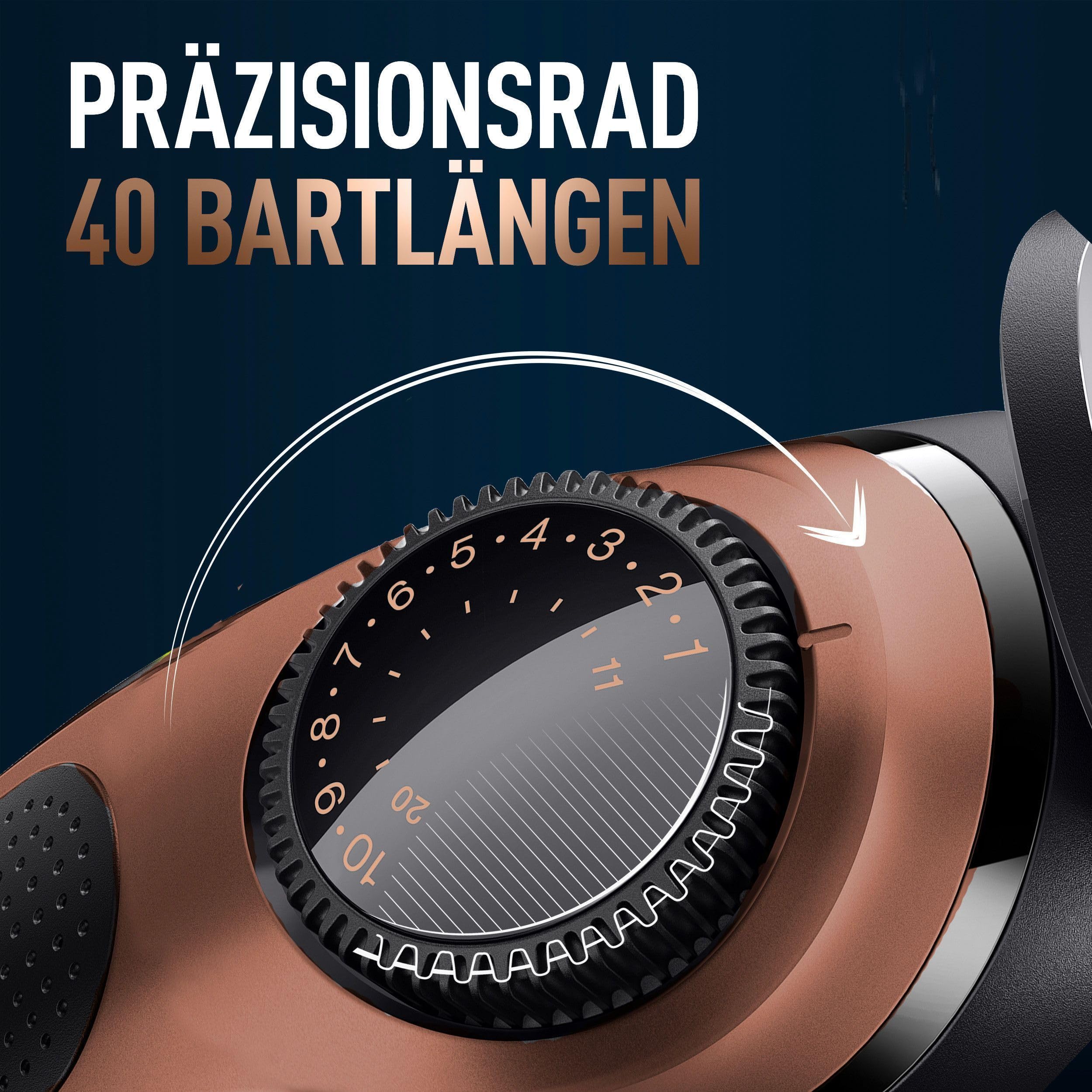 king-c-gillette-barttrimmer-pro-geschenkset-kupfer-mit-40-l-ngen image 3