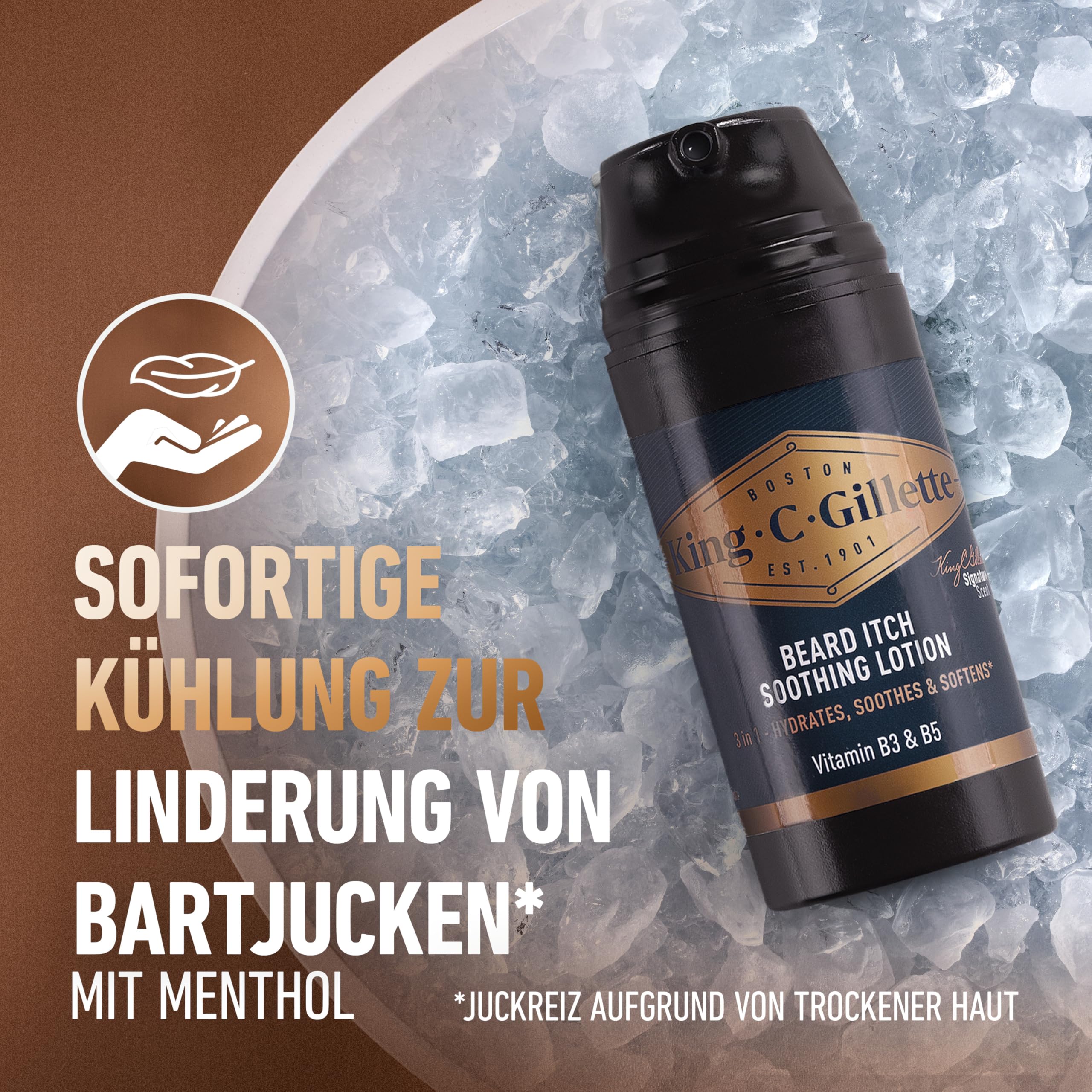 gillette-king-c-anti-juckreiz-bart-und-hautcreme-100ml image 2