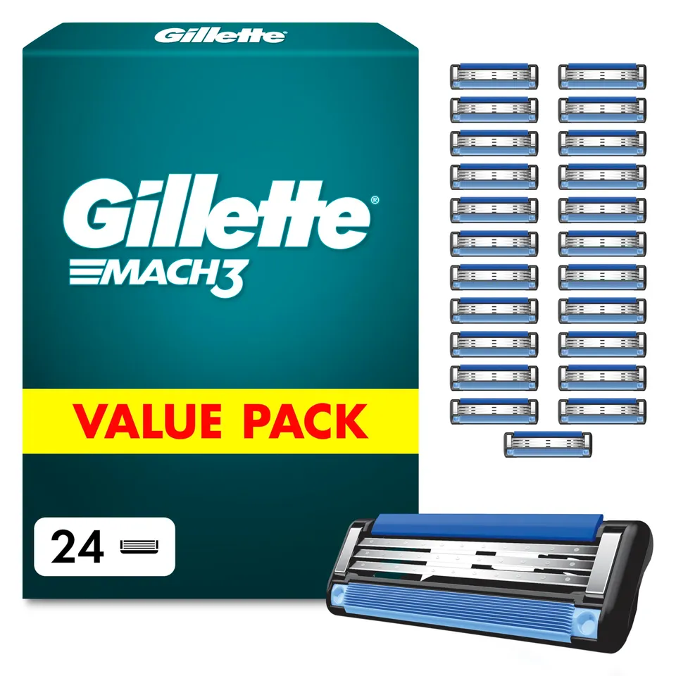 gillette-mach3-rasierklingen-herren-24-original-ersatzklingen image 1