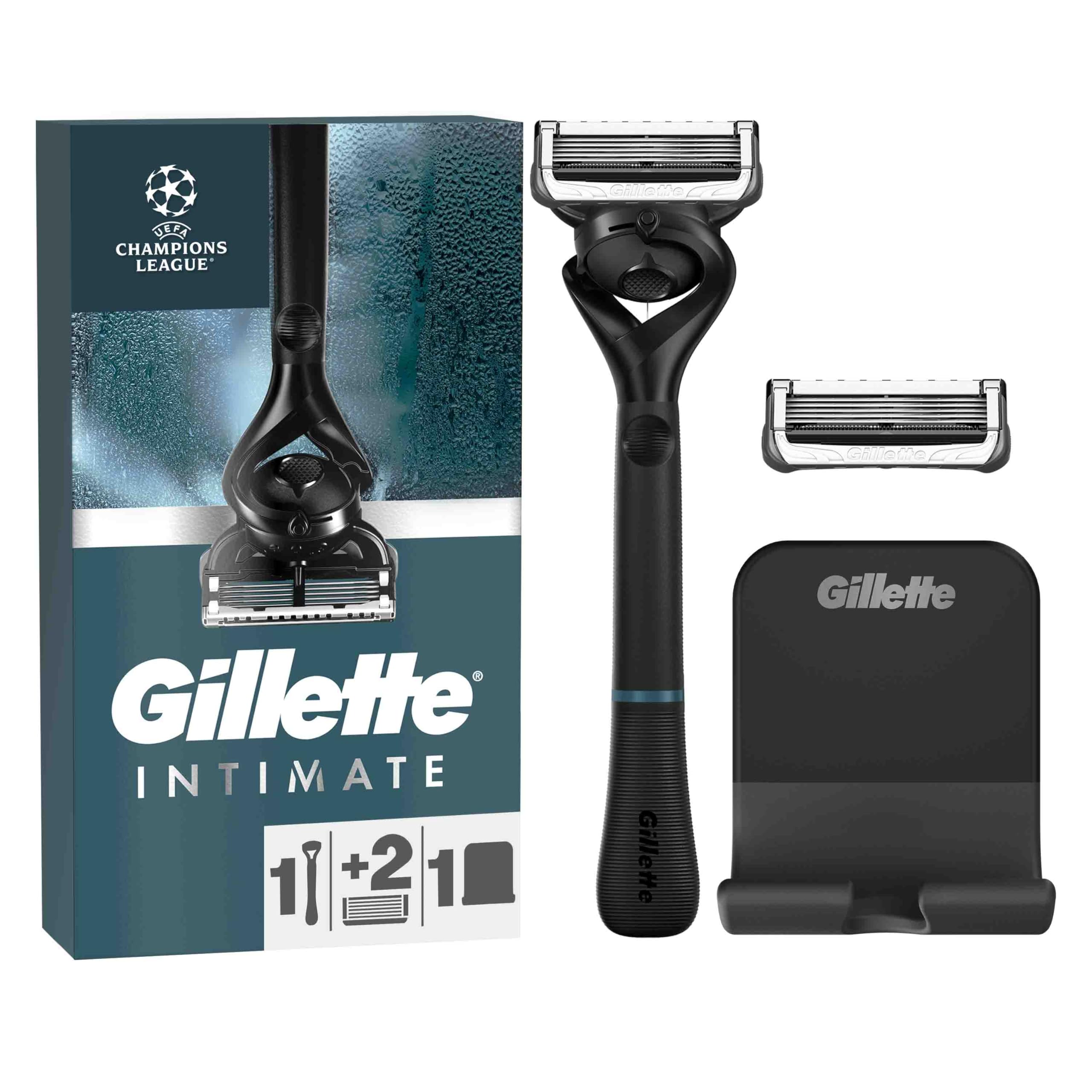 gillette-body-intimate-rasierer-herren-schwarz-5-klingen-intimrasierer image 1