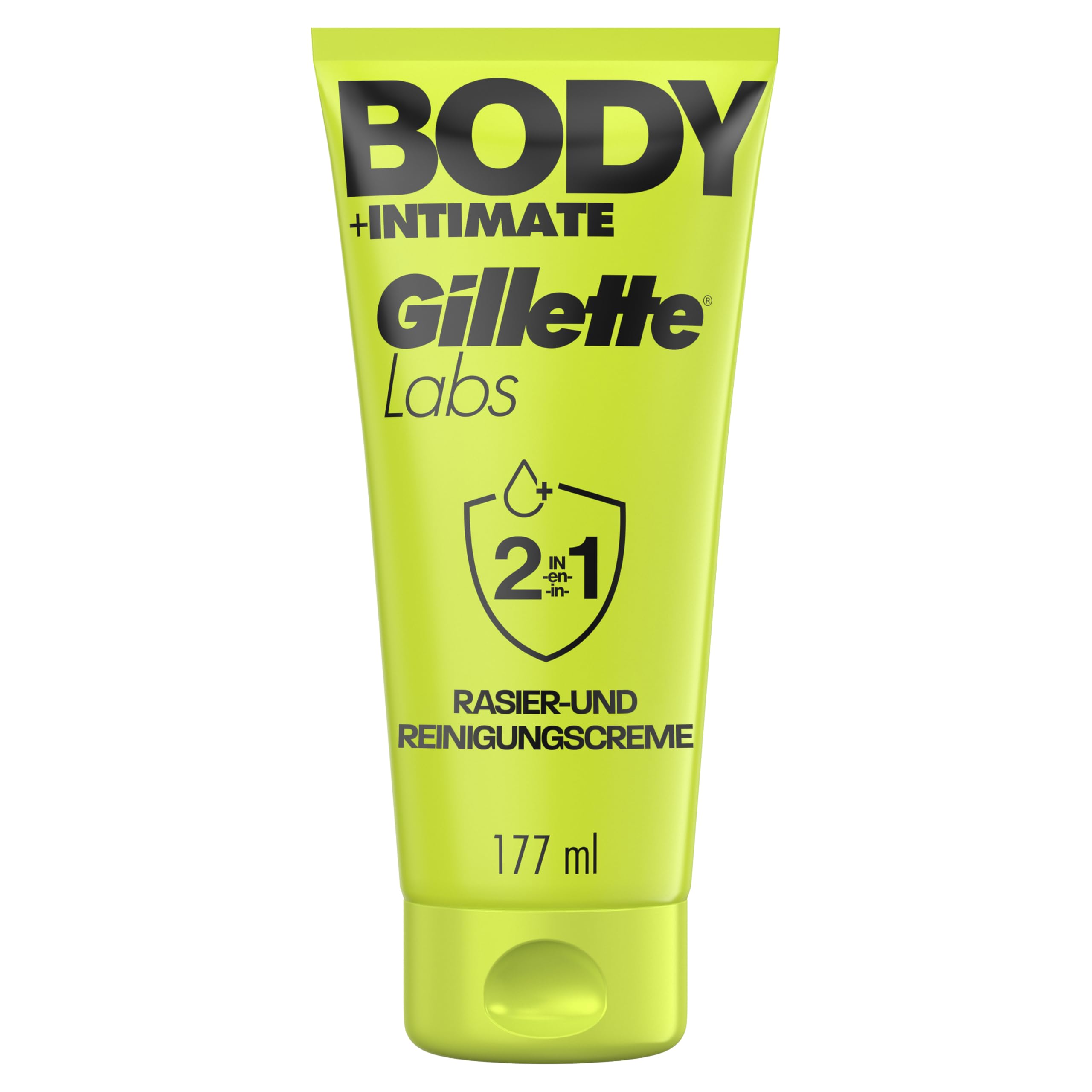 gillette-labs-body-intimate-2-in-1-rasier-und-reinigungscreme-177ml image 1