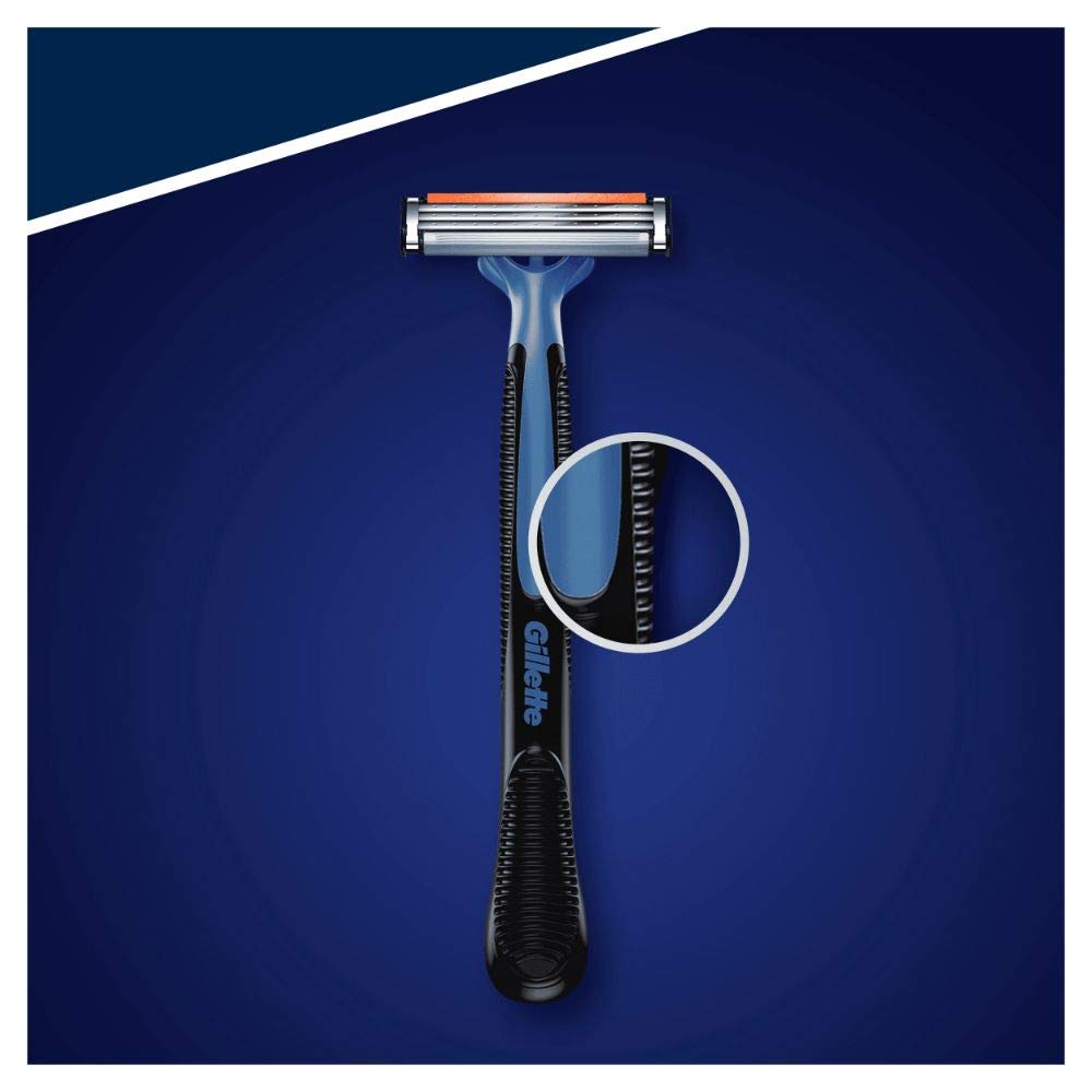 gillette-blue3-einwegrasierer-herren-4er-pack-mit-3-klingen-und-schwenkkopf image 4