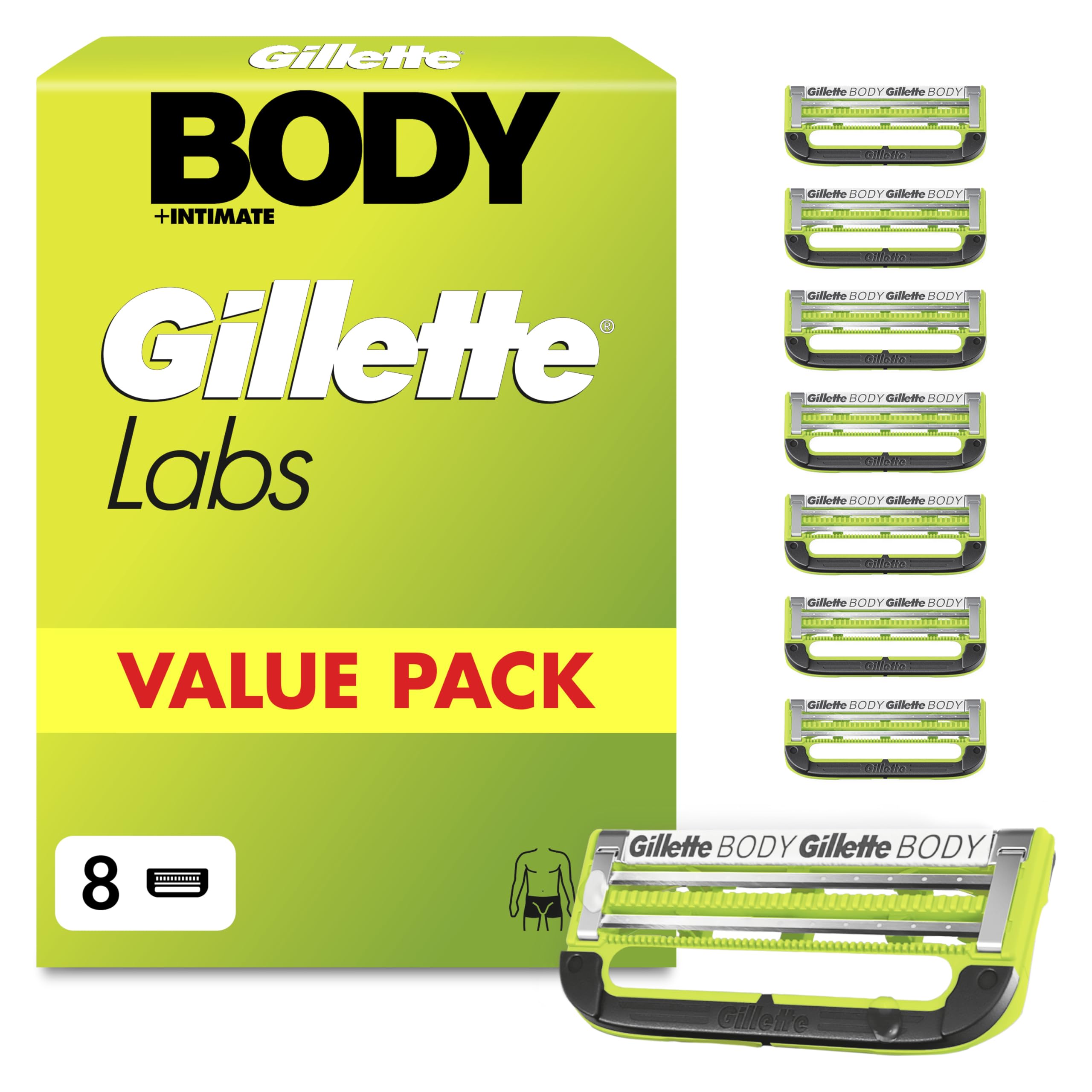 gillette-labs-body-intimate-rasierer-schwarz-k-rperrasierer image 8