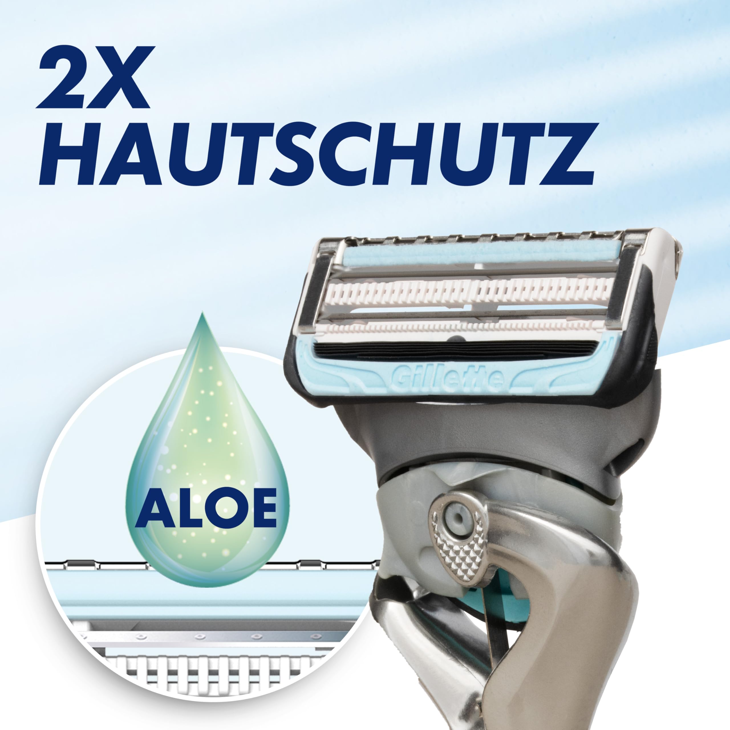 gillette-skinguard-sensitive-nassrasierer-herren-flexball image 6