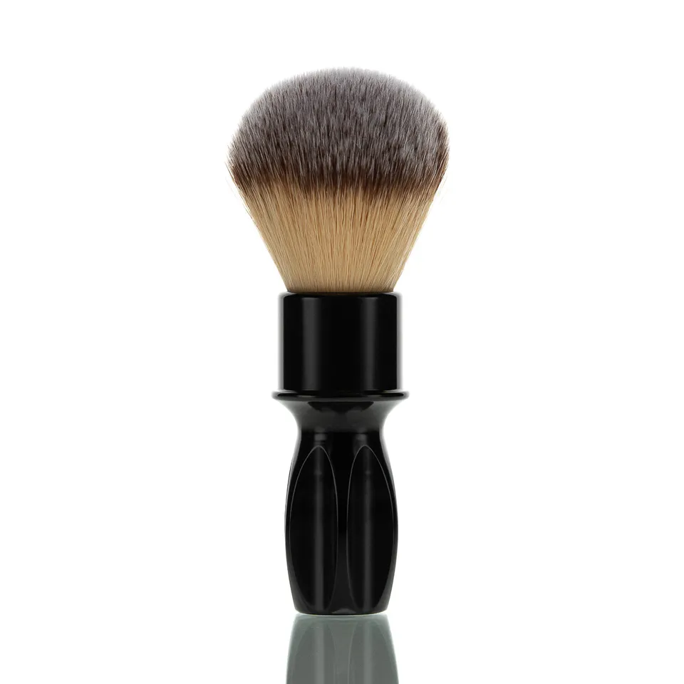 blackbeards-rasierpinsel-400-schwarz-gl-nzend-razorock-plissoft-noir-24mm image 1